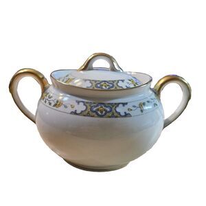 THE Monterey Sugar Bowl with Lid Vintage Noritake Japan 1891-1921